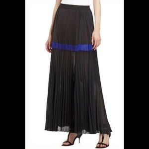 BCBGMAXAZRIA pleated maxi skirt